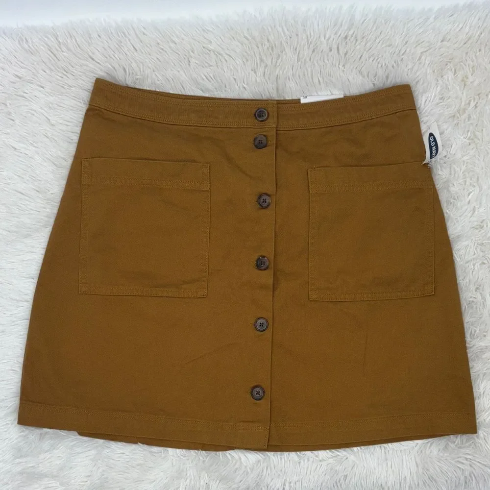 Old Navy Button Up Skirt Women’s Size 12 New